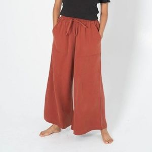 Back Beat Co. Tencel Easy Pants - Size XS Redwood